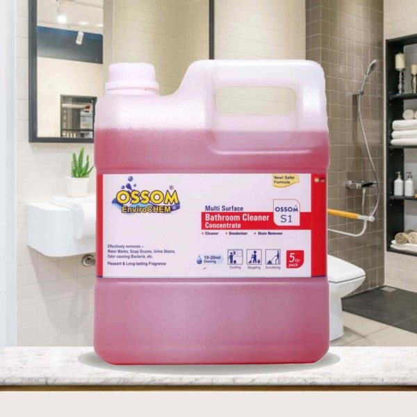 Multi-surface Bathroom Cleaner Liquid Conc. Ossom S1