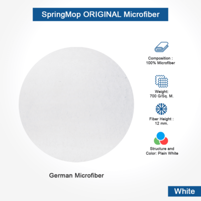 SpringMop Original Microfiber White