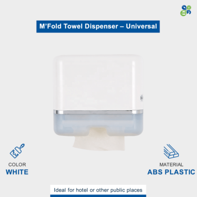 Compact M Fold Towel Dispenser - Universal by Global Enterprises