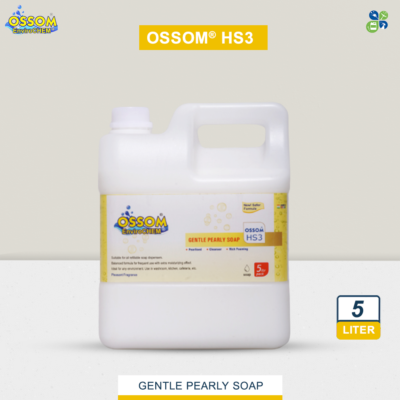 Gentle Pearly Soap Ossom HS3 5Ltrs Pack by Global Enterprises
