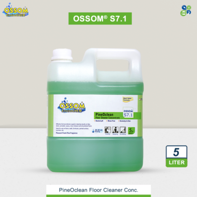 Pine Floor Cleaner Conc. OSSOM S7.1 5Ltr Pack by Global Enterprises