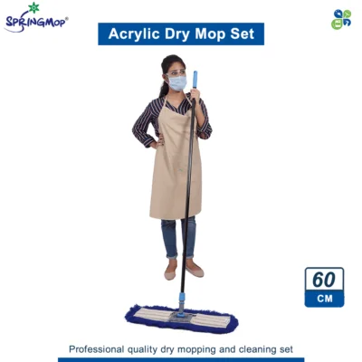 SpringMop Acrylic Dry Mop Set 60cm by Global Enterprises