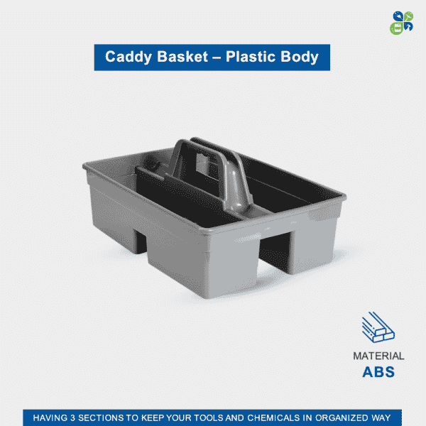 Caddy Basket Plastic Body by Global Enterprises