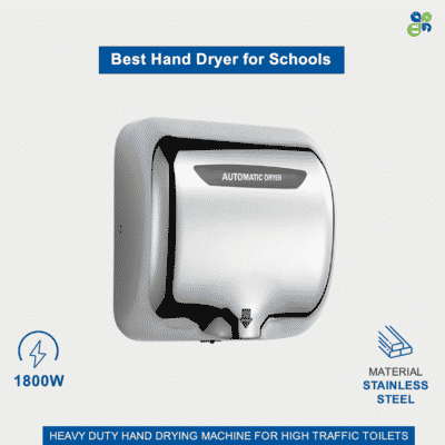 Hand Dryer 1800w SS by Global Enterprises