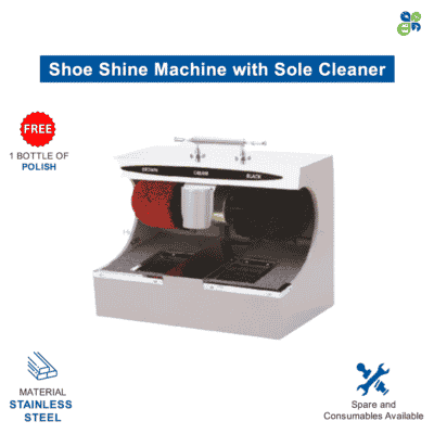 Shoe Shine Machine with Sole Cleaner by Global Enterprises