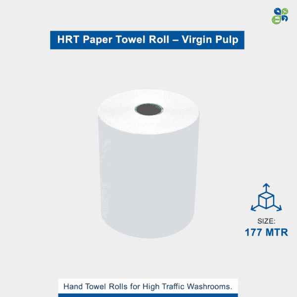HRT Paper Towel Roll Virgin Pulp by Global Enterprises